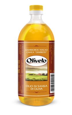 Масло оливковое Sansa (Pomace) ПЭТ 1л 1/12шт Oliveto РФ
