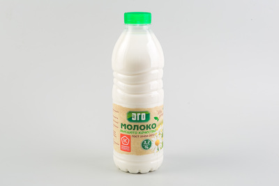 Молоко Бутылка Отборное 3,2% пастеризованное 950гр (6шт) ЭГО