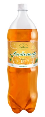 Лимонад Апельсин 1,5л пэт 1/6шт Любимый наш РФ
