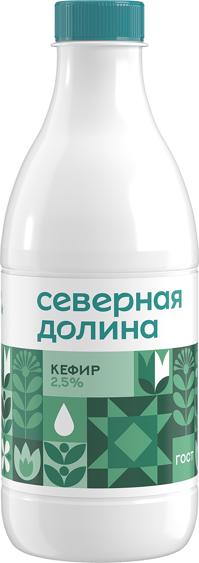 Кефир Бутылка 2,5% 920гр (6шт) Северная Долина - заголовок страницы