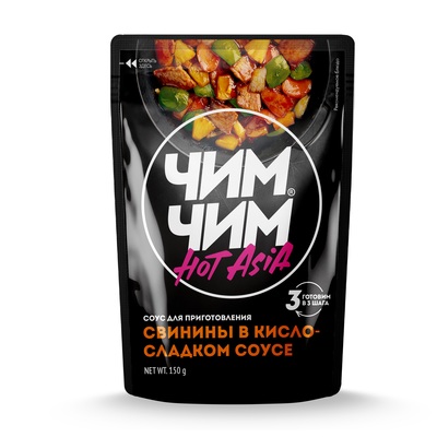 Соус для приготовления Свинины в Кисло-сладком соус 150гр 1/32шт Чим Чим