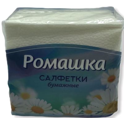 Салфетки 24*24 1сл 100шт