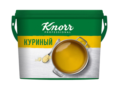 Бульон куриный сухой (ведро) 2,0кг 1/4шт Knorr РФ