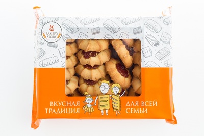 Изделие сдобное Курабье 450гр 1/4шт БХ