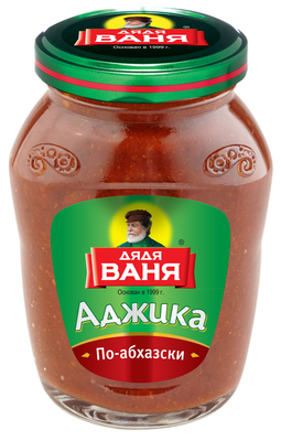 Аджика по-абхазски ст/б 140гр 1/18шт Дядя Ваня РФ