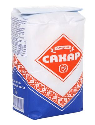 Сахар белый кристал свекольный 1кг/10шт Слуцк Беларусь