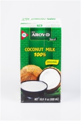 Кокосовое молоко 17-19% 500мл 1/24шт AROY-D Индонезия