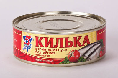Килька в томатном соусе ж/б 240гр 1/48шт РФ